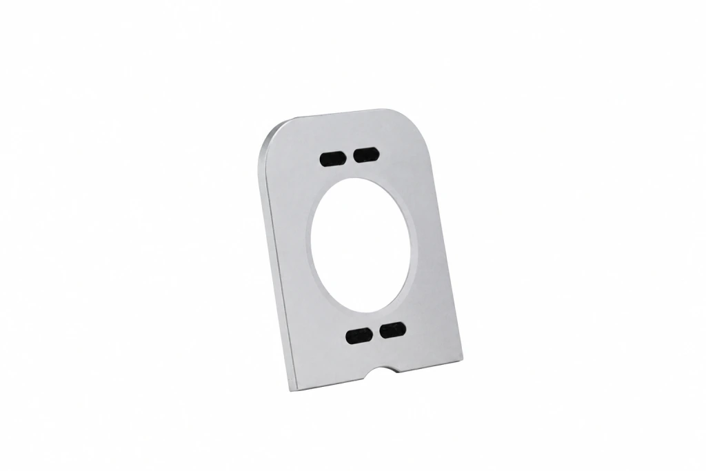 Placa trasera de RePod separada, con una abertura circular de carga.